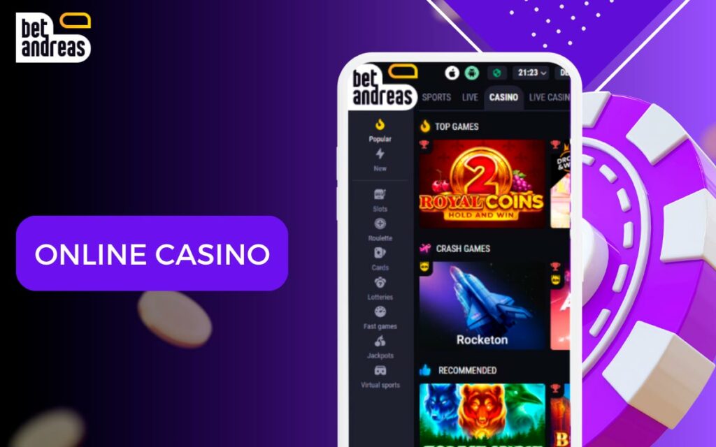 Play Your Favorite Casino Games with BetAndreas App